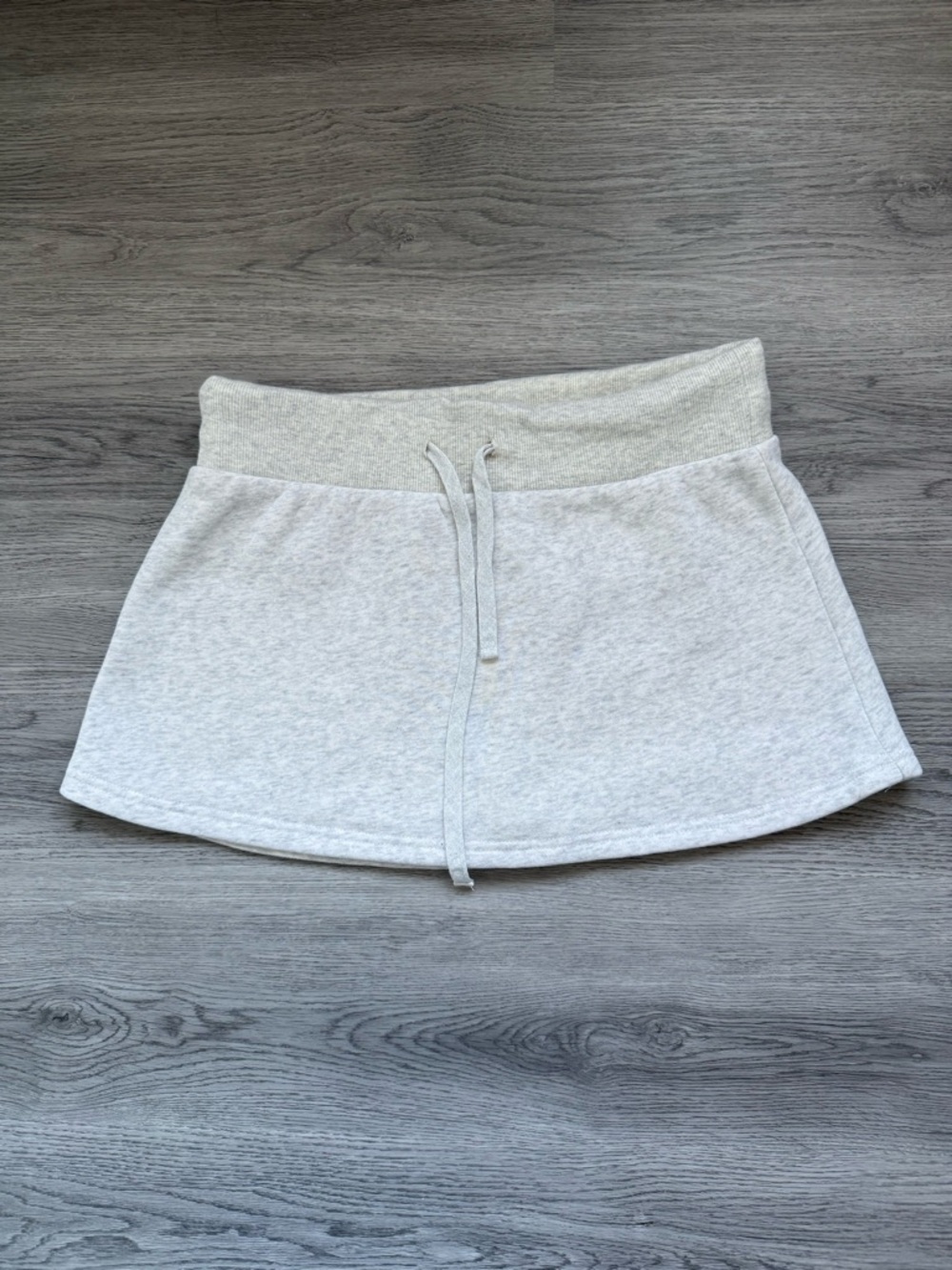 Drawstring Mini Skort